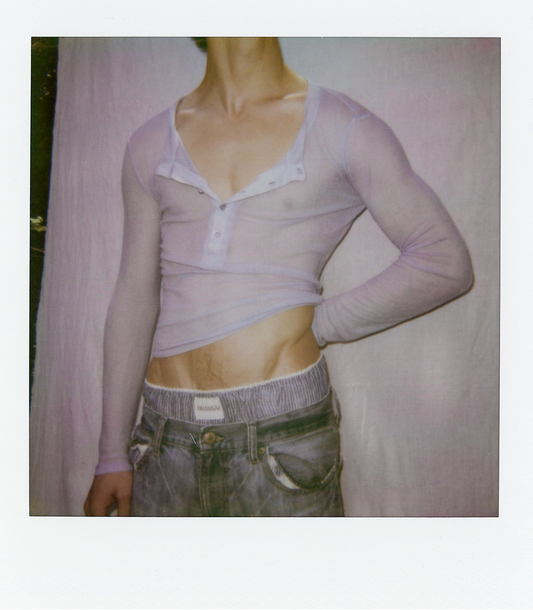 Powder Blue Henley