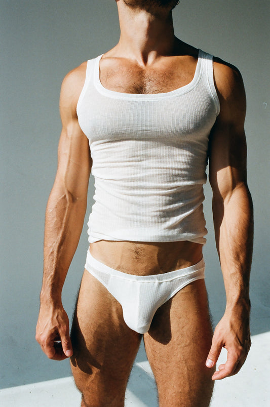 White  Sheer Tank