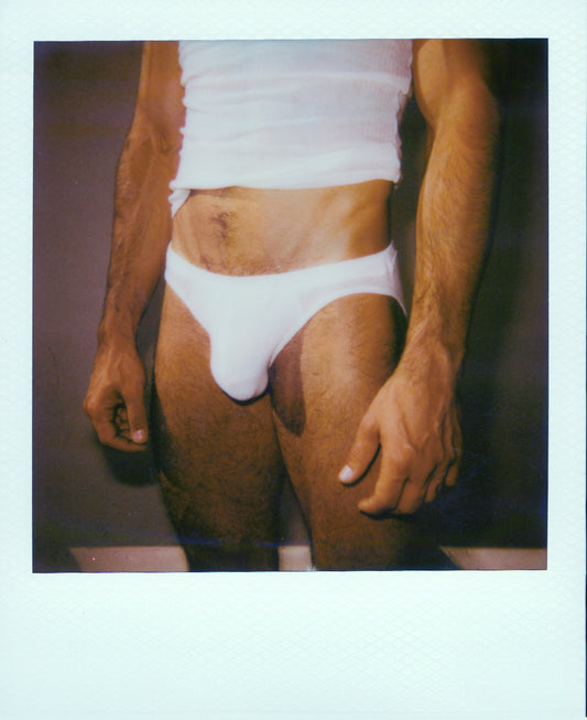 White Sheer Brief